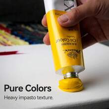 PHOENIX Raw Umber Oil Paint - Studio Oil Paint Single Large Tube - 170ml / 5.75 Fl Oz. Raw Umber 688 - 彩色 - 查看 3