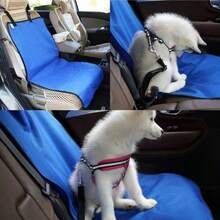1pc Multi-Color Pet Car Seat Cushion, Anti-Dirty Mat For Rear Passenger Seat, Waterproof Oxford Cloth Pet Car Seat Cover, Rear Seat Protector Mat For Car, Outdoor Travel