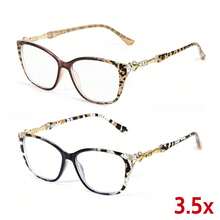 HYCHIC 2PC Women's UV400 Polarized Reading Glasses Cat-Eye Frame With Leopard Print Pattern And Gold Accents, Lightweight Comfort For Work & Leisure - [2件裝]茶+黑豆腐 - 查看 13