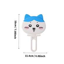 Miniso Qianchuan Series 3D Handheld Mirror, Plastic Material, Cute Design, Foldable And Portable, Suitable For Daily Makeup, Cartoon Makeup Mirror (1pc) - Multicolor - View 7