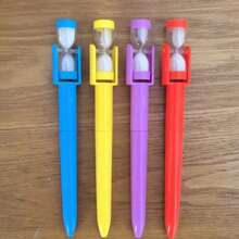 1/4 圆珠笔，1.0mm 黑色墨水，趣味圆珠笔，适合日常书写、学校、办公室使用，返校礼物佳品。 - 彩色 - 查看 5