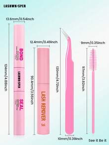 DIY Eyelash Clusters, Lightweight & Flowy False Eyelashes, Natural Look Individual Lashes, Mixed Length (9-16mm), D-Curl Ultra-Lightweight, Reusable Cluster Lashes, Suitable For Everyday Makeup - Baby Blue - View 7