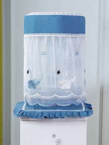2pcs Lace Water Dispenser Cover, Dust-Proof Water Cooler Bottle Jacket, Home Water Bucket Cover, Living Room Water Dispenser Dust Cover - Multicolor - View 13