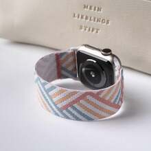 Unity Series Elastic Compatible/Replacement Band For Watch/Watch Ultra (Bound, L Fits 7.0-7.5 Inch Wrist, 41/40/38mm) - 邊界 - 查看 5