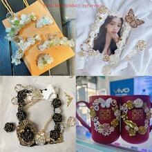 Resin Mixed Rose Butterfly Love Moon Shape, DIY Cream Gel Phone Case Material Package Accessories Resin Accessories Wholesale, This Product Can Be Used For Various DIY Handmade Scenes Such As Phone Cases, Hair Clips, Photo Frames, Etc. It Is Used For DIY Handmade Design Decoration Accessories Such As Headwear, Clothing, Evening Dresses, Shoes And Hats, Weddings, Christmas, Handicrafts, Etc.