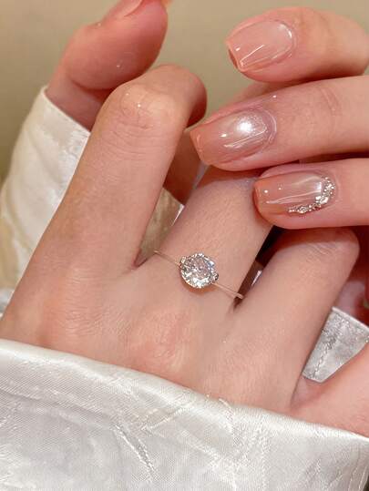 HOTNICE Mozambique Mermaid Tears Ring, Gift For Her, Special Occasion Ring, Valentine's Day Gift, Anniversary Gift