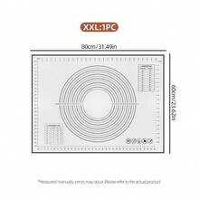 1pc Professional Baking Mat With Precise Measurement! Made Of EVA Material, Non-Stick And Easy To Clean. Built-In Precise Measurement Grid, Effortlessly Control The Size Of Your Dough. Enjoy Precise And Efficient Pizza And Pastry Making, And The Joy Of Baking! - - - View 14