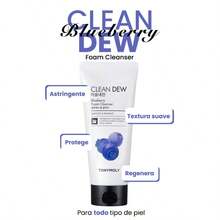 TONYMOLY Blueberry Cleansing Foam - Clean Dew - - Deep Cleansing - View 2
