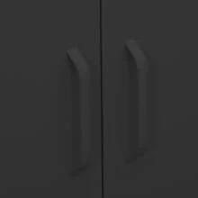 vidaXL Mobile da soggiorno Antracite 80x35x101,5 cm Acciaio - Grigio - Visualizzare 8