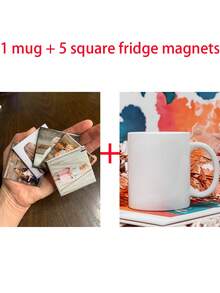 1pc Personalized Color Changing Mug - Customizable Magic Mug, Customizable Ceramic Coffee Cup, Customizable Camping Mug, Customizable Enamel Cup, Customizable Holiday Gift, Birthday Gift, Halloween Gift, Christmas Gift, Customizable Photo Mug - Multicolor - View 42