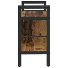 vidaXL Étagère Bois Ancien 75 x 30 x 58,5 cm Bois d'ingénierie - Castano - Visualizzare 6