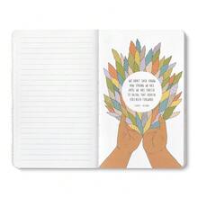 Softcover Journal - There Is Always Hope… – A Write Now Journal With 128 Lined Pages, 5"W X 8"H - HopeBlue - View 5