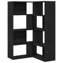 vidaXL Armadio 2 pz Chêne nero 85 x 85 x 140 cm Bois d'ingénierie - nero - Visualizzare 2