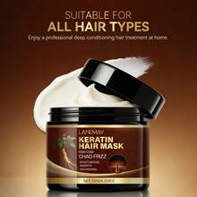 120克人参蛋白发膜，富含透明质酸和尿素，深层滋养柔顺秀发，改善干枯受损发质，提升秀发光泽，预防分叉，适合所有发质。 - 角蛋白 - 查看 4