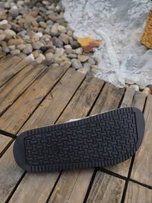 Unisex Thick Sole Birkenstocks Style Retro Casual Versatile Flat One-Strap Sandals, Suitable For Teenagers - Multicolor - View 7