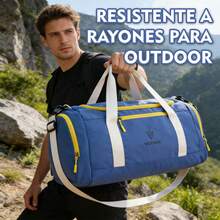 Sports Luggage Bags - Blue - View 9