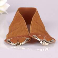 New Fashion Versatile Belt Korean Women's Belt, Bow Elastic Belt Waist Seal - 黑色 - 查看 4