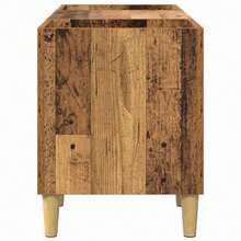 vidaXL Mobile in vinile Legno Antico 121 x 38 x 48 cm Legno d'ingegneria - Castano - Visualizzare 6