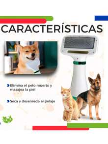 Cepillo Secador Para Mascotas Slim Company Herramienta 2 En 1 Que Peina Y Seca Motor Silencioso Diseño Compacto Para Perros Y Gatos Ideal Para Uso Doméstico - Tipo de Enchufe A Japonés (100V) - Ver 8