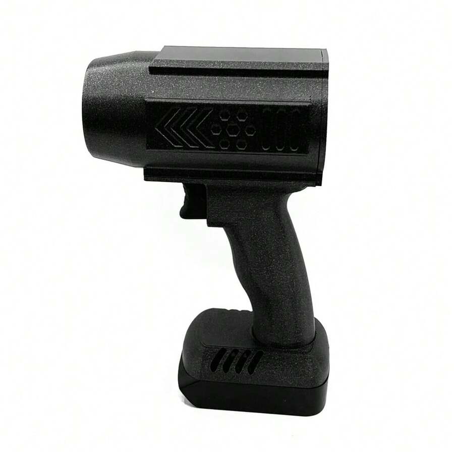 Handheld Ducted Turbofan 50mm Brushless Motor Jet Fan 1000g Thrust Car Washer High Power Dust Blower Keyboard Cleaning Tool Compatible with Dewalt 18V 20V Batteries - Negro - Ver 1