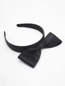 1pc Red 3D Bow Headband, Suitable For Daily, Makeup, Holiday Party Wear,Hairband,Hair Hoop Headbands Hair Accessories Head Accessories - Red - View 6