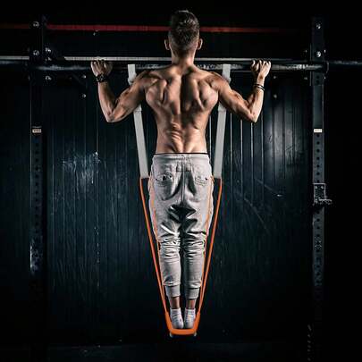 1pc TPR Material Resistance Band, Unisex Assist Band For Lifting Straps, Seated Exercises And Body Stretching