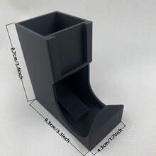 Coffee Capsule Organizer With Label Slots - Vertical Space-Saving Pod Dispenser, Durable Plastic Holder For Kitchen Countertop - Multicolor - View 10