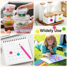 3000 PCS 1/2 Inch Colored Dot Stickers Round Color Coding Labels Circle Dots Labels Price Stickers Polka Circle Dots Sticker Label Sticker For Office, Classroom, Papers Etc - 10色/3000個 - 查看 5
