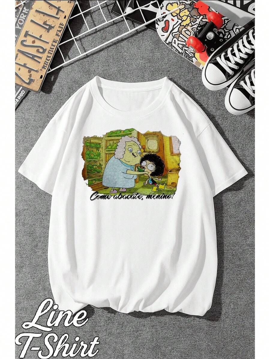 Jorel's Brother T-Shirt - National Animation Cartoon - Unisex - Men's/Women's - 100% Cotton - Top Premium Streetwear - New Release - Immediate Shipping - Various Colors!! - 喬雷爾的兄弟 2 - 查看 1