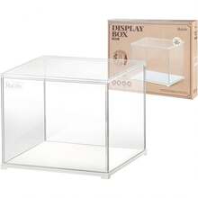 Robotime Acrylic Display Case - Transparent Dust Cover, Suitable For Miniature Houses And 3D Puzzle Models, Dimensions: 28.7 X 23.6 X 24.4 Cm, Stackable Design - Clear - View 9