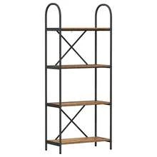 vidaXL Antik-Holzregal 60 x 30 x 146 cm, Holzwerkstoff - Braun - Übersicht 2