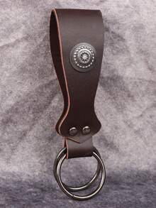 1pc PU Leather Skirt Clip For Medieval Viking Belts Renaissance Skirt Hike Faire LARP Cosplay Costumes (Without Waist Belt) - A - View 8