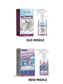 硬水渍去除剂,浴室清洁剂,多用途清洁产品,可清洁厨房和浴室水槽污渍,令其光亮洁净。馈赠亲朋好友的绝佳礼物,尤其适合节日(新旧款随机发货)。 - 彩色 - 查看 9