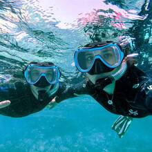 Full Face Snorkel Mask, Diving Goggles, Tempered Glass Diving Mask, Adult & Teen Swimming Goggles With Nose Cover, Suitable For Diving, Snorkeling, Swimming - Multicolor - View 8