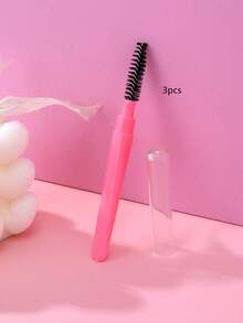 旅行装螺旋眉刷睫毛梳套装 - 带防尘盖，迷你眉毛修剪器，适合日常和旅行使用，男女皆宜的便携式眉毛造型工具 - 彩色 - 查看 18