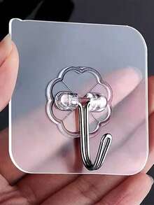 10个滑动挂钩 - 无需钻孔的墙装式挂条，间距可调节，方便DIY - 适用于厨房、浴室、门后、玄关、卧室和其他生活空间 - 彩色 - 查看 10