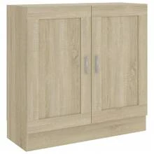 vidaXL Bibliothèque Chêne sonoma 82,5x30,5x80 cm Legno d'ingegneria - Castano - Visualizzare 2