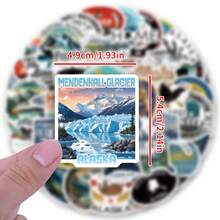 61Pcs Alaska Stickers ,High Quality Stickers For Scrapbook,Graffiti Sticker,Journaling,Laptop,Bumper,Skateboard,Water Bottles,Computer,Cartoon,Hard Hat,Car Stickers,Stickers Can Bring A Lot Of Fun To Your Life,The Perfect Gift For Adults - Multicolor - View 2