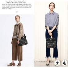 Black 15L Double Deck Leakproof Insulated Soft Cooler Bag Large Lunch Box For Men Women Work Beach Picnic Travel Camping - 黑色 - 查看 3