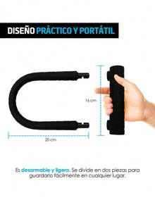 Redlemon Candado para Bicicleta Premium en U Ultra Reforzado Contra Agua - Negro - Ver 7