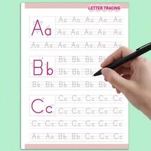 Print Handwriting Workbook For Beginners: English Penmanship Practice Book For Adults & Teens Age 14+ | Tracing Alphabet, Words, Inspirational Quotes In 32 Pages - Green - View 3