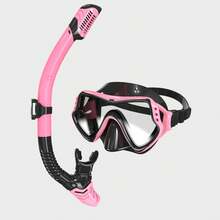Adult Snorkeling Set, Snorkel Mask Kit With 180° Tempered Glass Anti-Fog Goggles, Dry Top Breathing Tube, Suitable For Men And Women - Multicolor - View 14