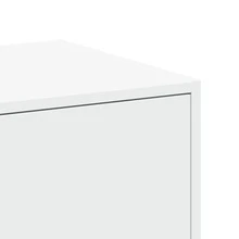 vidaXL Armadio da apothicaire bianco 40x41x174,5 cm in legno d'ingegneria - Bianco - Visualizzare 8