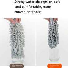 Extendable Dust Brush Car Cleaning Tool, Stainless Steel Long Feather Duster, Multi-Functional Reusable Home Dusting Small Brush - A - View 6