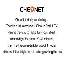 CHEONET 夜光热转印乙烯基卷材 - 30x30厘米，30x100厘米，适用于T恤、DIY服装、热压印花、工艺材料