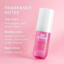 RIO SUNDAYS 100ml Sweet Vanilla Hair & Body Mist | Non-Sticky Moisturizing Long-Lasting Scent | Date Night & Gift Essential For Women - Multi Scents - View 4