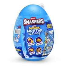 ZURU 出品的 Smashers 迷你侏罗纪发光冰河时代蛋（1 包）——可砸碎的恐龙玩具，内含 6 种以上惊喜、史莱姆和冰块史莱姆，发光恐龙，适合 3 岁及以上儿童（随机发货） - 彩色 - 查看 7