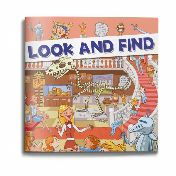 Look And Find Hidden Objects Activity Book, Visual Search And Spot-The-Item Puzzles, Observation And Concentration Training, Fun Illustrated Scenes With Checklists, Brain-Boosting Challenges, Screen-Free Focus Practice