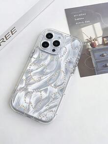 1pc Iridescent Sequin Star Pattern & Integrated Lens Featuring Enhanced Protective Capabilities &Anti-Drop,Waterproof,Scratch-Resistant & Compatible With IPhone 17 Pro Max/17 Pro/17/16 Pro Max/16 Pro/16/16 Plus/15 Pro Max/15 Pro/15/15 Plus/14 Pro Max/14 Pro/14/14 Plus/13 Pro Max/13 Pro/13/12 Pro Max/12 Pro/12/11 Pro Max/11 Pro/11. Designed FOR YOUR BELOVED PHONE - A Perfect New Year Gift For Friends, Family And Your Loved One, And An Excellent Gifting Choice. Perfect Christmas Gift For Friends, Family & Your Loved One, An Excellent Gifting ChoiceSimple, Stylish, And Cute Phone Case,A Gift For The One You Love,Valentine's Day Gift - 款式1(1件) - 查看 3