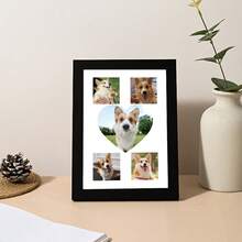 Customized Pet Photo Frame - Personalized Dog Photo Display Holder, Customized Pet Gift, Ideal For Pet Lovers' Collage, Birthday/Anniversary, Perfect Gift For Dog Lovers & Pet Memorial Home Decor
